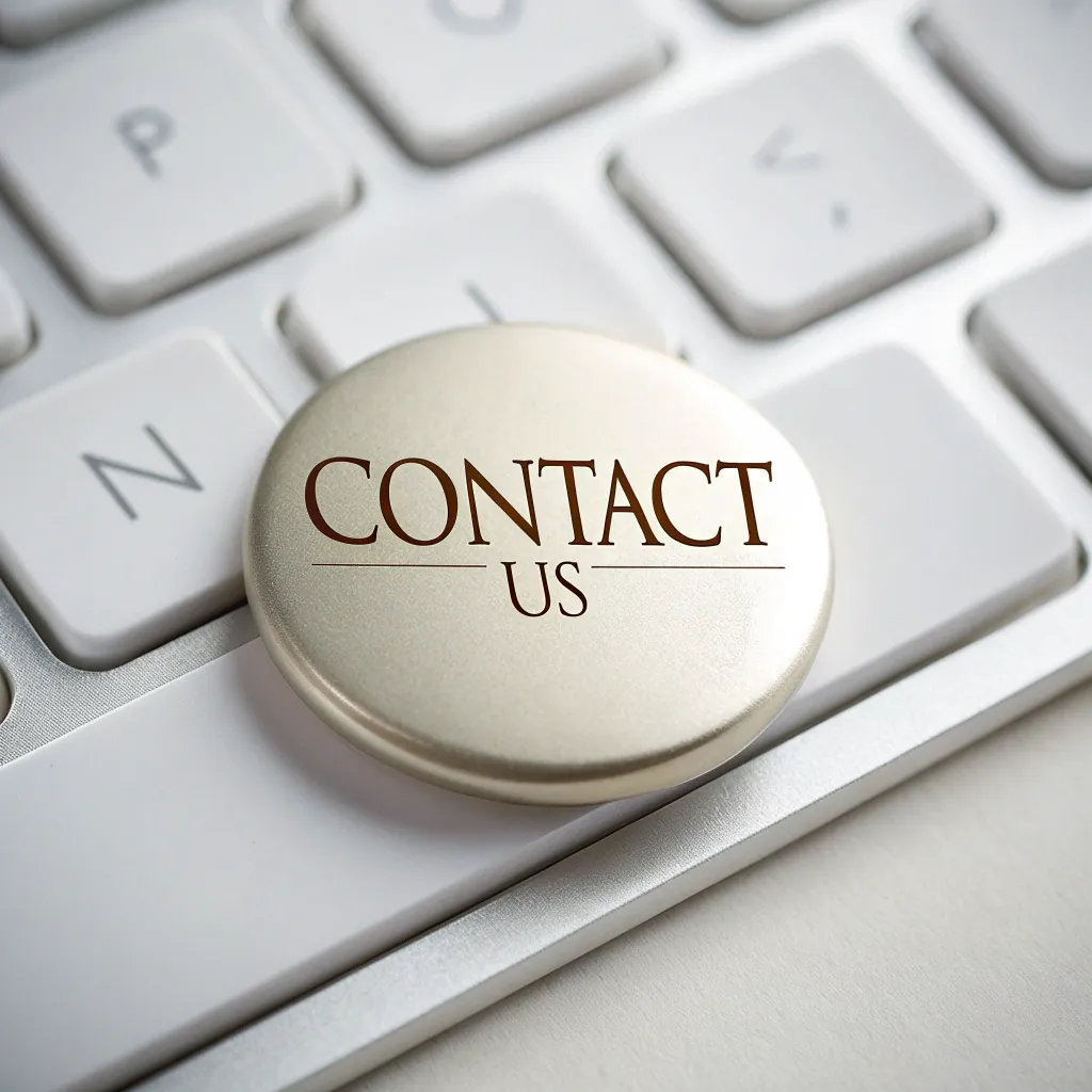 Elegant contact us illustration